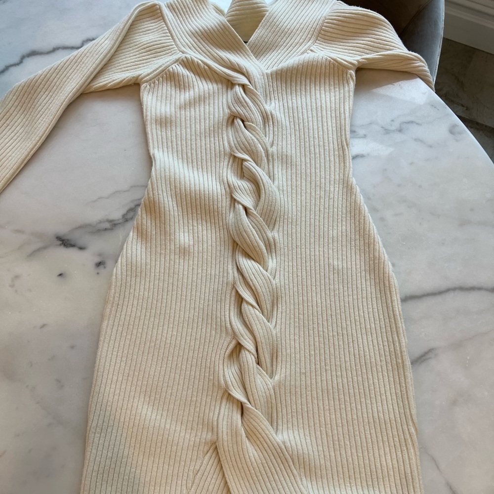 Amur midi dress worn once dry cleaned